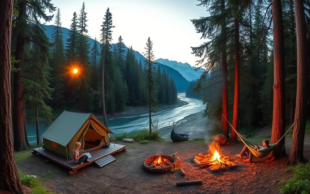 Camping in British Columbia